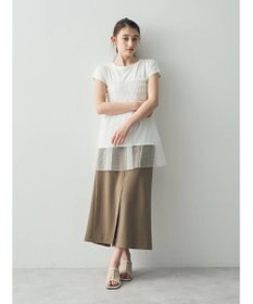 YECCA VECCA 【2点SET】マルチwayチュールオーバーキャミSET/Tee