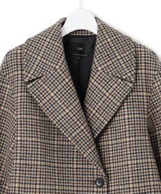 23区 【Oggi11月号掲載】ボンディング チェックツイード ジャコット