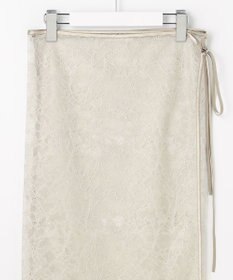 自由区 ラップレース スカート