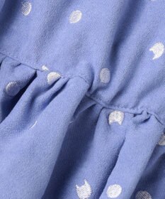 ANY KIDS ネコ×ドット刺繍 スキャッツ