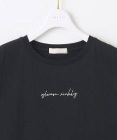 ANY SIS 【洗える】ノースリーブロゴ Tシャツ