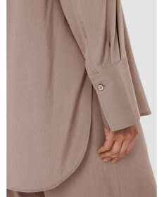 JOSEPH 【洗える】クレープ ド ソワ　Vネックブラウス