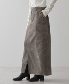 AMERICAN HOLIC コーデュロイサイドポケットタイトスカート