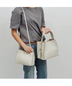 UNBILLION 【テレビ ドラマ着用アイテム】カシュカシュ cachecache / ヒネリハンドルインバッグセットトート