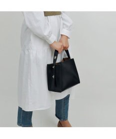 UNBILLION 【テレビ ドラマ着用アイテム】カシュカシュ cachecache / ヒネリハンドルインバッグセットトート