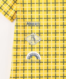 PW CIRCULUS 【UVカット / 吸水速乾 / 伸縮性抜群】【WOMEN】ＰＷロゴ＆チェックモックT ゴルフウェア レディース