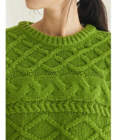 CRAFT STANDARD BOUTIQUE ブラッシングケーブルニット