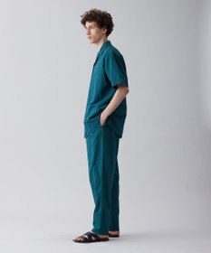 UNFILO MENS ライトリネン ワイドパンツ [23年春夏商品]