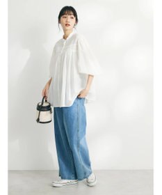 CRAFT STANDARD BOUTIQUE インド綿ピンタックブラウス