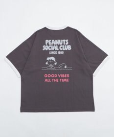 WEGO 【ユニセックス着用ITEM/MLサイズ展開】別注PEANUTSプリントT（SS）