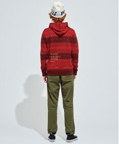 PW CIRCULUS 【手洗い可】【MEN】フェアアイルニットフーディ