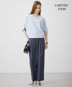 ICB 【WEB限定】ストレッチツイルジャージー ドルマンスリーブカットソー