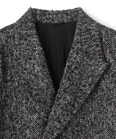 JOSEPH HOMME 【HIGH GRADE LINE】ファンシーループツイード　ダブルブレストコート