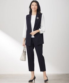 ANY SIS サークルパール調 ブローチ