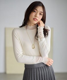 ANY 【新色追加】シアーコンビタートル エクリュ