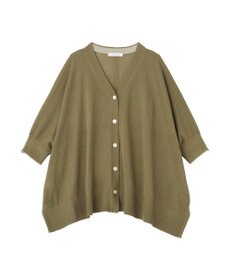 AMERICAN HOLIC 接触冷感ポンチョニットカーディガン