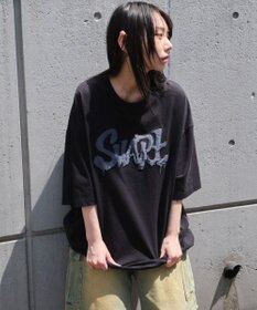 WEGO 【ユニセックス着用ITEM】ワッペンロゴドロストBIG　T（SS）