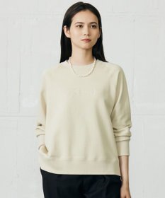 自由区 L クリアループバックレタリング スウェット