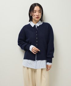 Green Parks 金釦コンパクトニットカーディガン