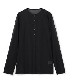 uncrave トリコットシフォン カーディガン