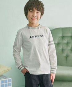 J.PRESS KIDS 【140-170cm】リブライン ロゴカットソー