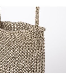 UNBILLION カシュカシュ cachecache / メタリックニットスマホショルダーバッグ