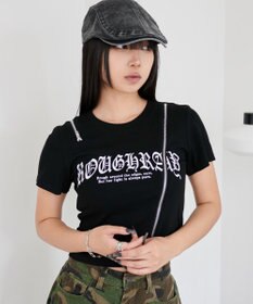 WEGO ZIPデザイングラフィックちびT