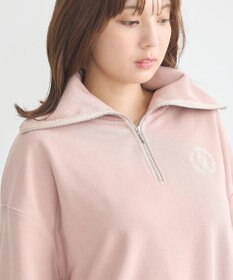 earth music&ecology ハーフＺＩＰプルオーバー