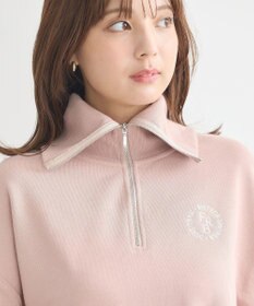 earth music&ecology ハーフＺＩＰプルオーバー