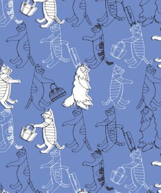 ACE BAGS & LUGGAGE 【折り畳み】 HAyU × ace. マルシェバッグ エコバッグ 猫柄 23L 17871