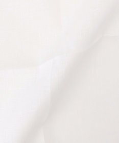 J.PRESS MEN 無地ヘムプリントリネン チーフ