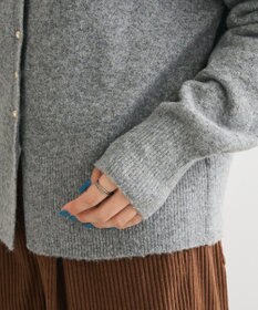 Green Parks 金釦コンパクトニットカーディガン