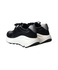 INTER-CHAUSSURES 【BUSSOLA】厚底レースアップスニーカー