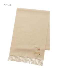 MOONBAT PAUL & JOE ACCESSOIRES クリザンテーム刺繍ムースタッチマフラー（パッケージ入り）