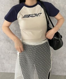 WEGO パイピングラグランT