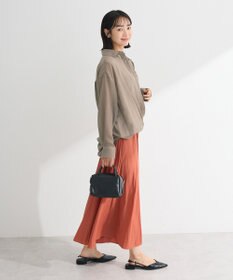 Green Parks カシュクールシアーシャツ