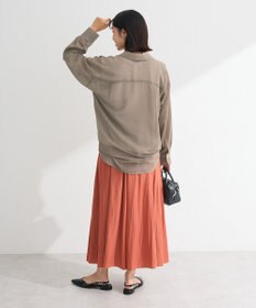 Green Parks カシュクールシアーシャツ