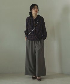 Green Parks カシュクールシアーシャツ