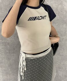 WEGO パイピングラグランT