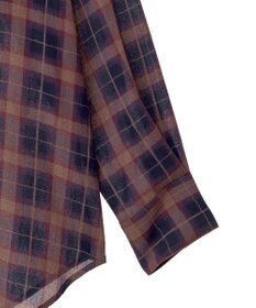 Green Parks カシュクールシアーシャツ