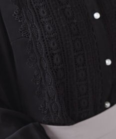 Tiaclasse 【新色追加・洗える】レースブラウス