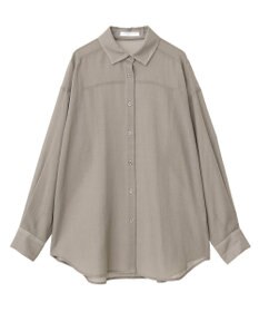 Green Parks カシュクールシアーシャツ