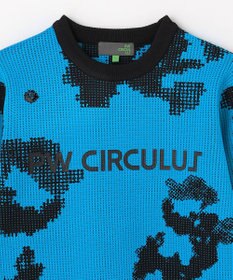 PW CIRCULUS 【MEN】Spark dot camouflage 軽量ニット ゴルフ