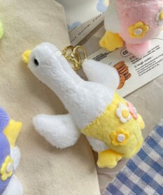 WEGO おはなあひるぬいぐるみキーホルダー