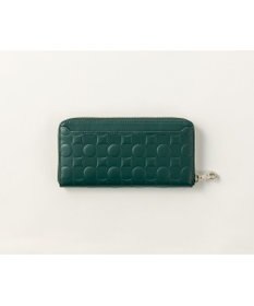 MIYABIYA La quoh with kirakaracho 南蛮七宝エンボスレザーラウンドギャルソンウォレット