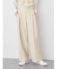 earth music&ecology ピンストライプストレートパンツ