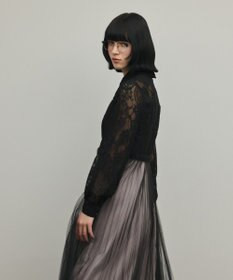 GRACE CONTINENTAL コードレースプリーツワンピース