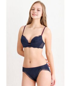 WACOAL ショーツ 【リボンブラ For girls】 BRB409とペア はきこみ丈あさめ ナイロンベア天竺素材(バック) はきごこちがよい レディース PRA109 /ワコール