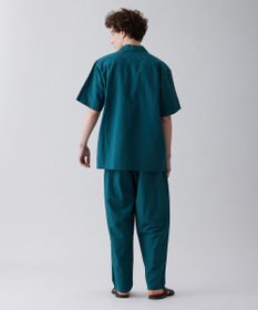 UNFILO MENS ライトリネン ワイドパンツ [23年春夏商品]