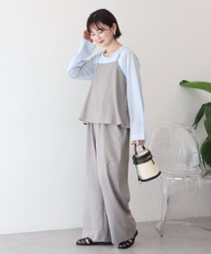 AMERICAN HOLIC リネンライクビスチェサロペット